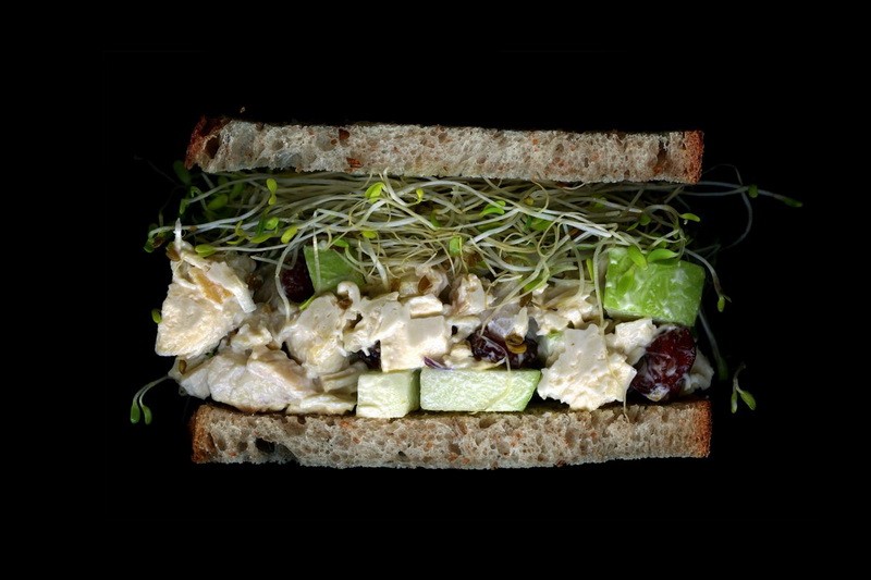 Коллекция сэндвичей_ куриный салат